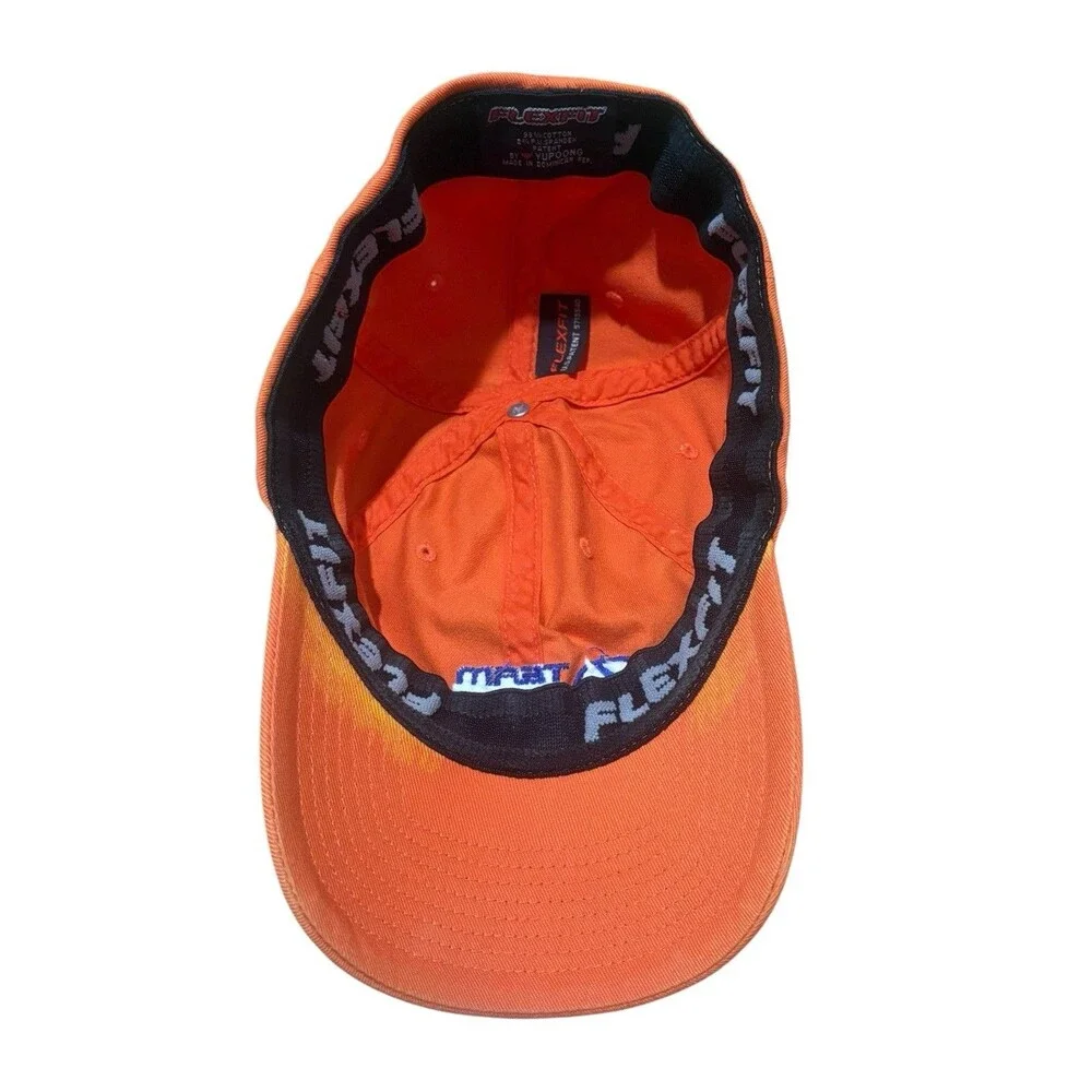 Team Lexus Flexfit Cotton/Spandex Yupoong Orange Hat OSFA